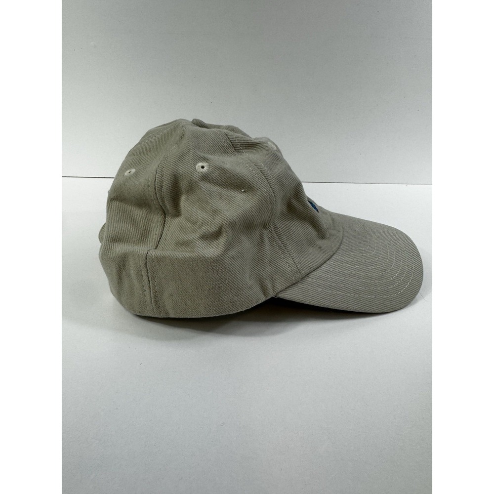 Carolina Panthers Men Hat Strap Back Tan Cap Adjustable Logo Football NFL Dad - Picture 5 of 7